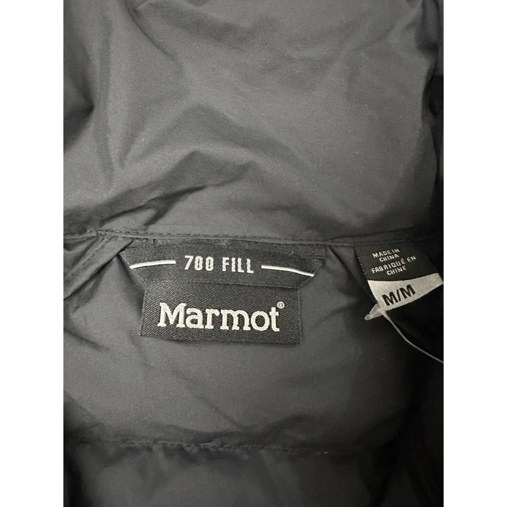 Marmot Men's Highlander 700-fill Down Puffer Jacket Medium Black NEW! $225!